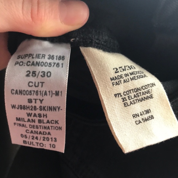 Ralph Lauren black skinny jeans! - Picture 4 of 4